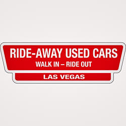 Auto decals - white reflective